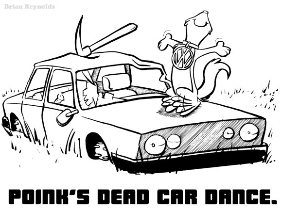 Poinks_Dead_Car