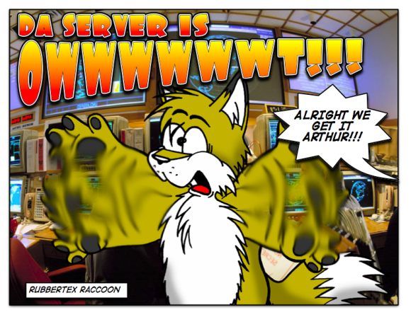 Rubbertex_Raccoon-rr-serverisout