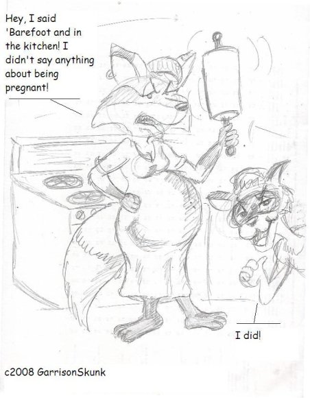 Garrisonskunk-BAREFOOT_PREGNANT