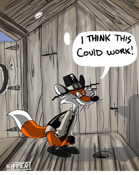 Kipper-amishouthouse