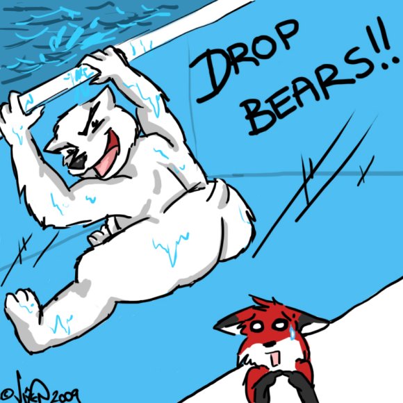 Vixen-drop_bears_on_yappy