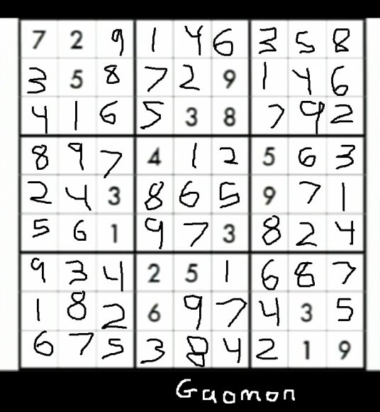 Gaomon-Solution_to_the_sudoku