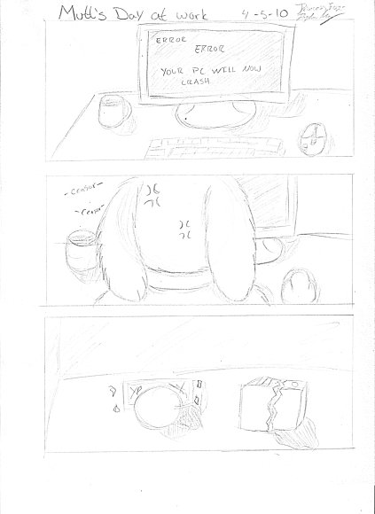 PrincessFox-01MuttComicUncoloured