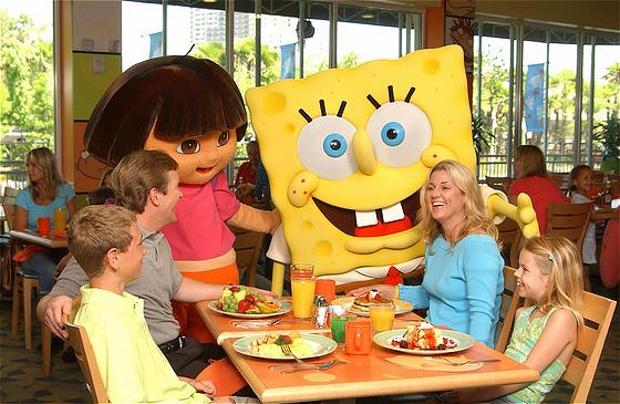 Anonymous-NickelodeonFamilySuitesCharacterBreakfast