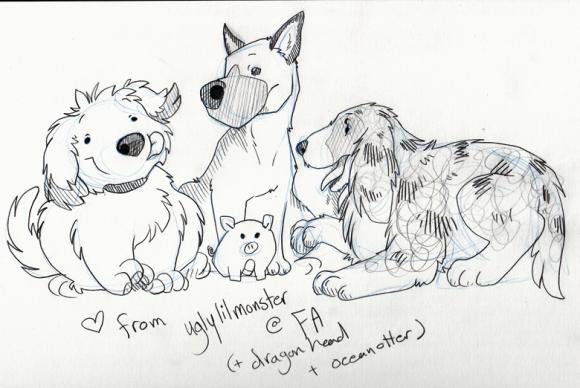 Uglylilmonster-pawpetpiggysurgery