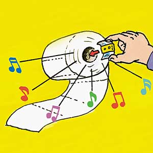 Anonymous-singing-toliet-paper