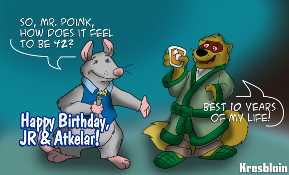 Kresblain-Poink and Mouser