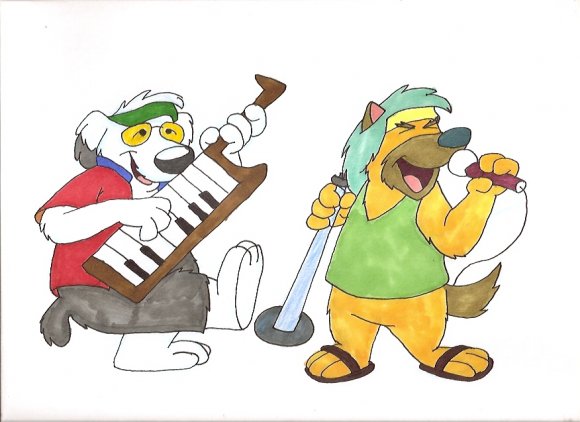 Kresblain-Rockin with Ezra and Blitz (encore)