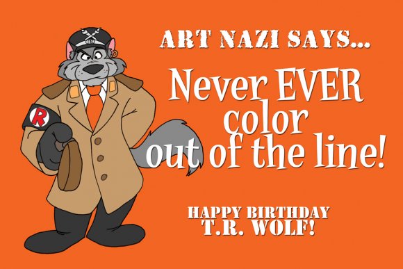 Kresblain-trwolf-artnazi