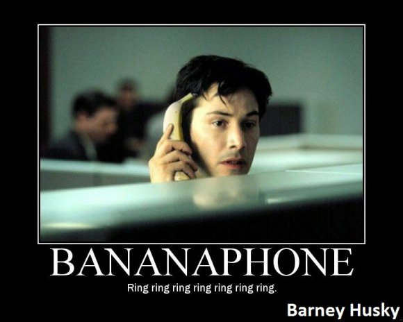 Barney_Husky-banana-phone