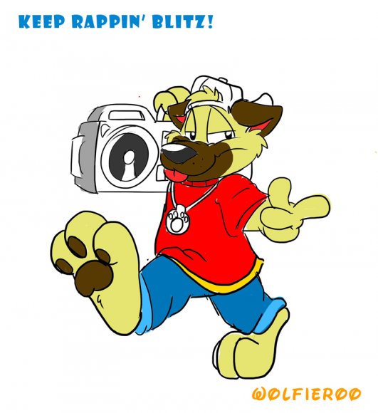 Wolfieroo-KeepRappin