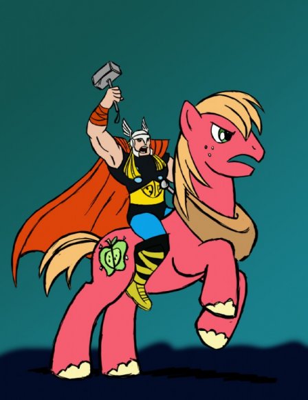 Ranger_Stormwolf-Thor_and_Pony-6aeaee2d89d8b6e484a178d81d86c60c