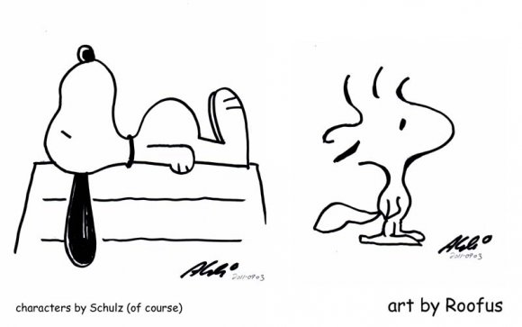 2011-09-03 Roofus_Snoopy_Woodstock