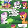 24246 - apple_bloom artist KTurtle comic looney_tunes scootaloo Sweetie_Belle
