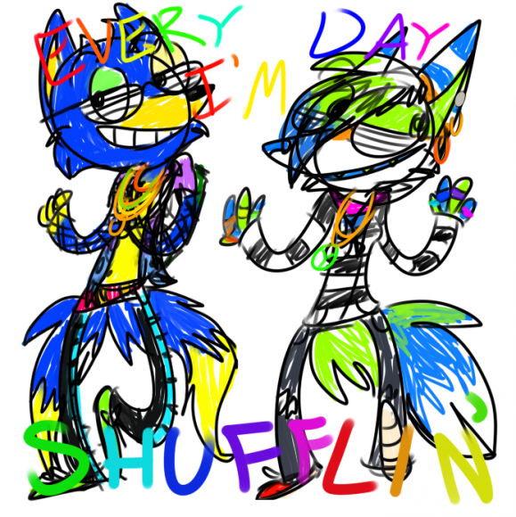 Everyday I'm Shufflin