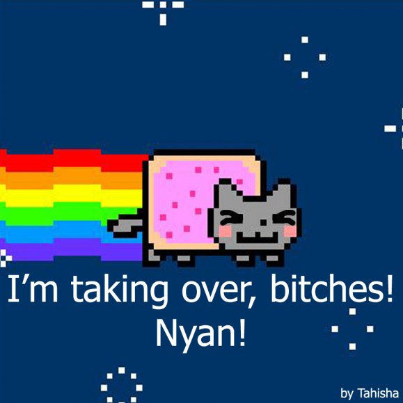 Nyan Cat takeover
