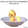 bowl of Applejack