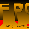 Funday Pawpet show HALLOWEEN LOGO by NathanKj
