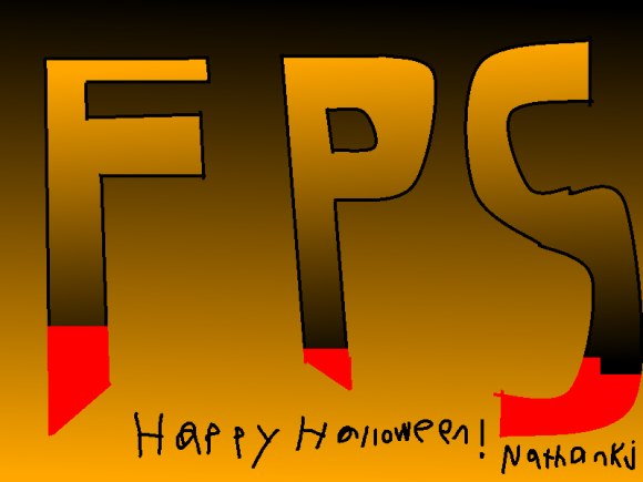Funday Pawpet show HALLOWEEN LOGO by NathanKj