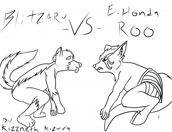 Blitzaru vs E honda roo