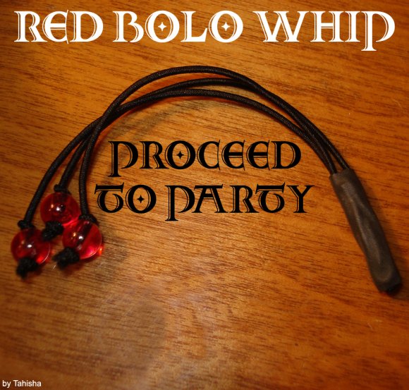 Red Bolo Whip