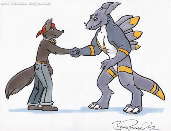 Lupine Assassin & Dragoneer