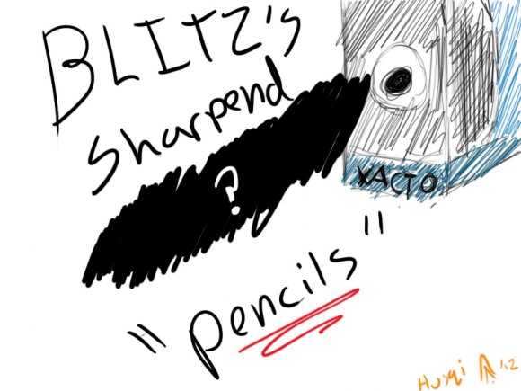 blitz pencil