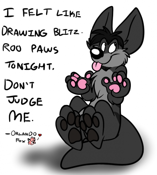 OrlandoFox - BlitsRoo Pawsies! 8D