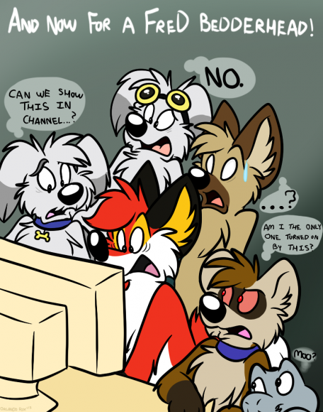 OrlandoFox - 'Fred Bedderhead' Logo 8'D