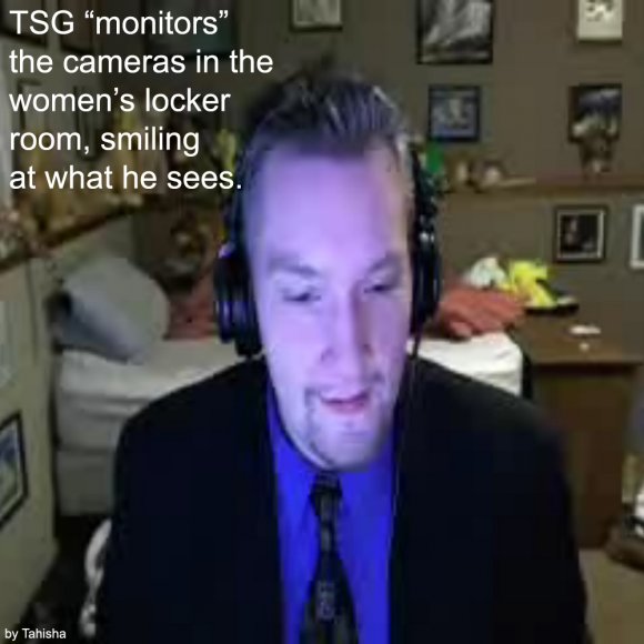 TSG - monitoring the women's locker room