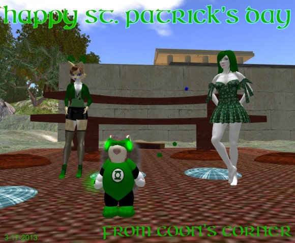 Happy St. Patricks's Day from Coon's Corner