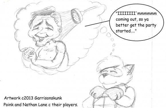 Poink dreams of Nathan Lane