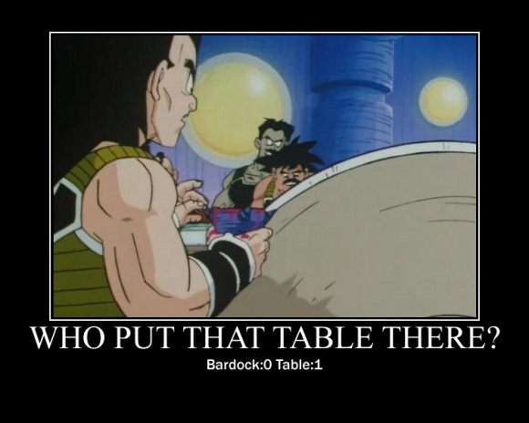 Who Put That Table There