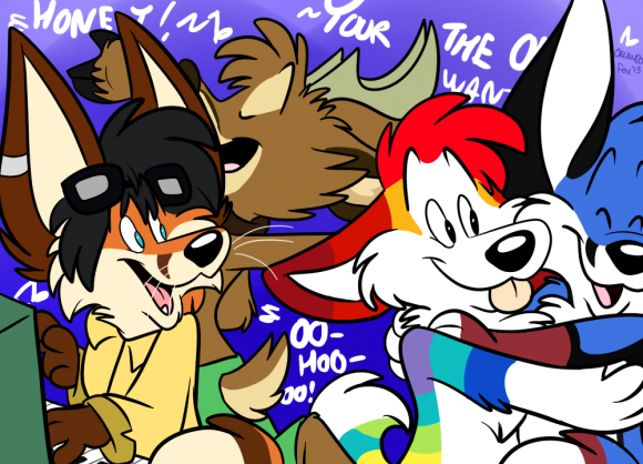 OrlandoFox - Deers and Foxes all around!