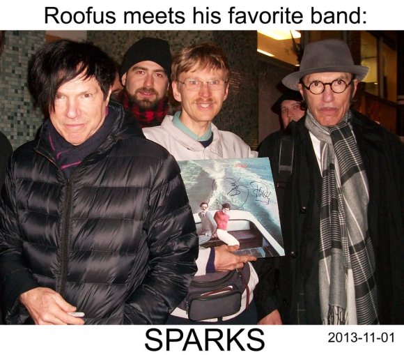 2013-11-01 Roofus meets Sparks