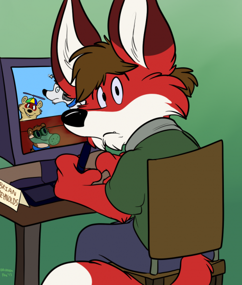 OrlandoFox - Brian Draws
