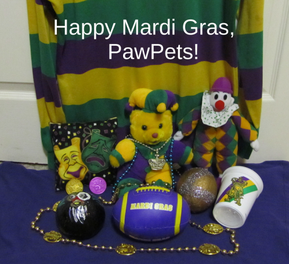 mardi gras for pawpets