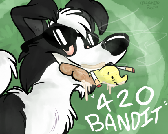 OrlandoFox - '420 Ban- er, Blaze it