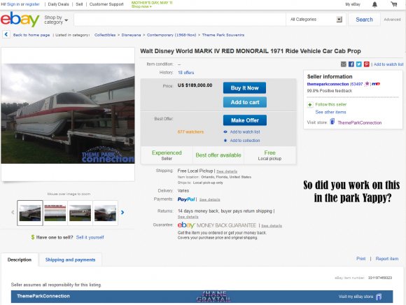 Monorail car sale yappy