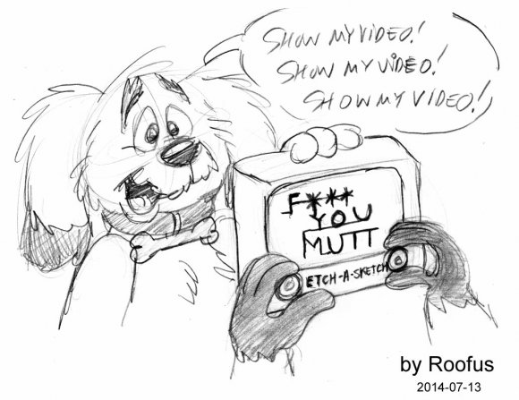 2014-07-13_03 Roofus_Etch-a-sketch