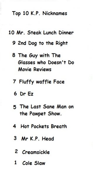 Top 10 KP Nicknames