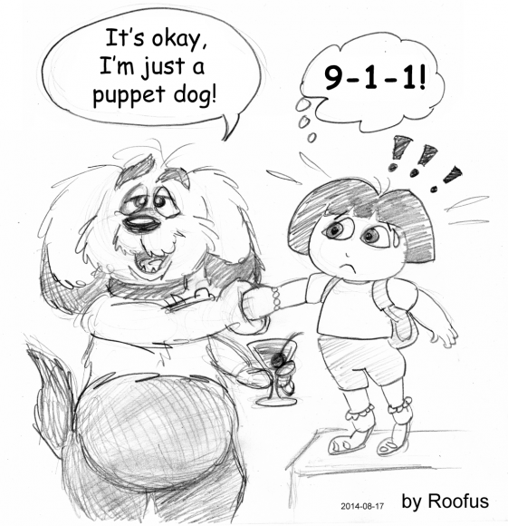 2014-08-17_01 Just a puppet dog