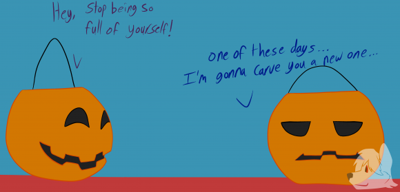 The Pumpkins Talk - by Barky Foxtrot