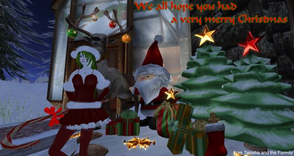 Merry Christmas 2014 - from Tahisha and the Furmily