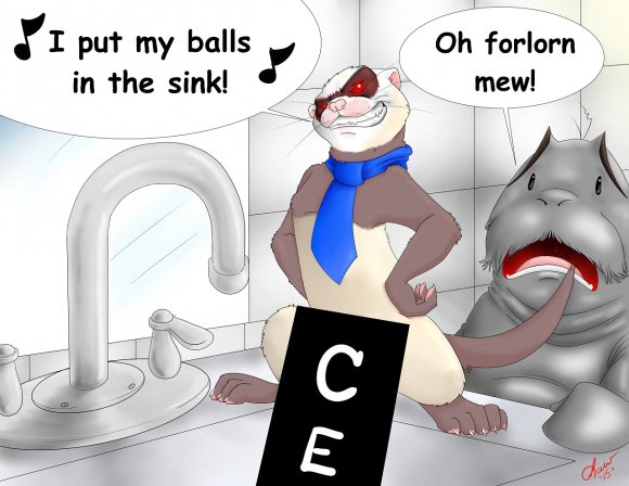 PoinksBallsInTheSink