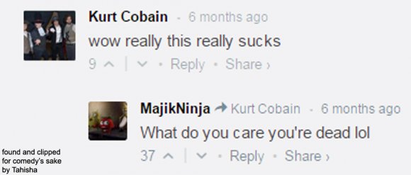 Kurt Cobain username - FPS