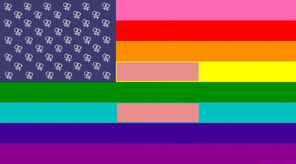 US of gAy flag