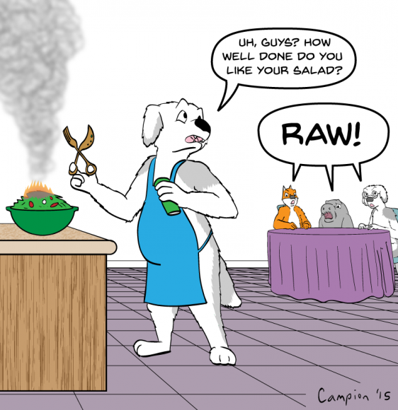 Tim Rodriguez - Well-done-salad