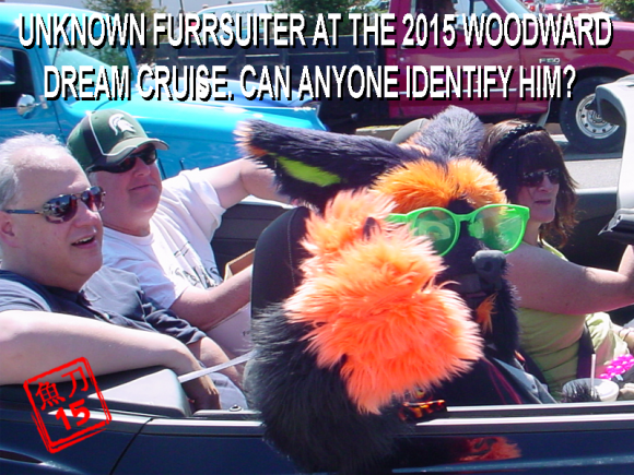 Sakana Katana - Unknown Furrsuiter at 2015 Dream Cruise