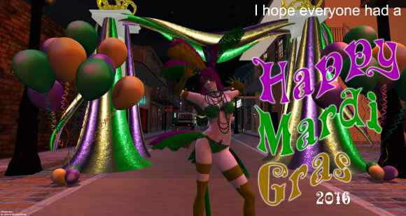 Tahisha Arvo - Happy Mardi Gras - 2016 - rl